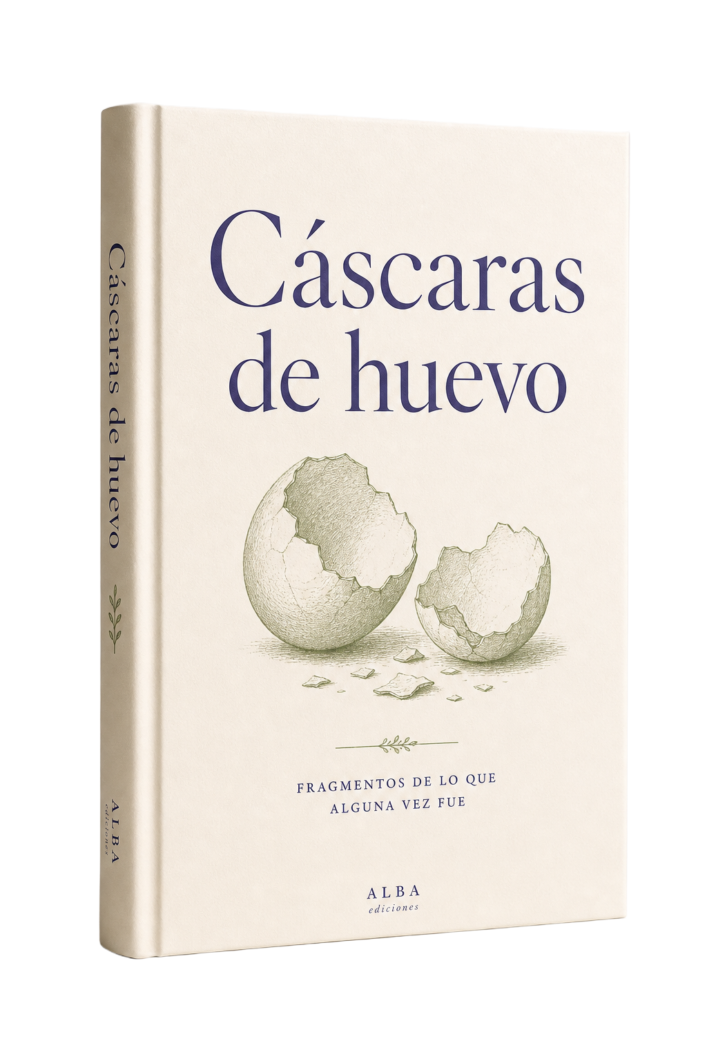 Portada del libro Cáscaras de huevo